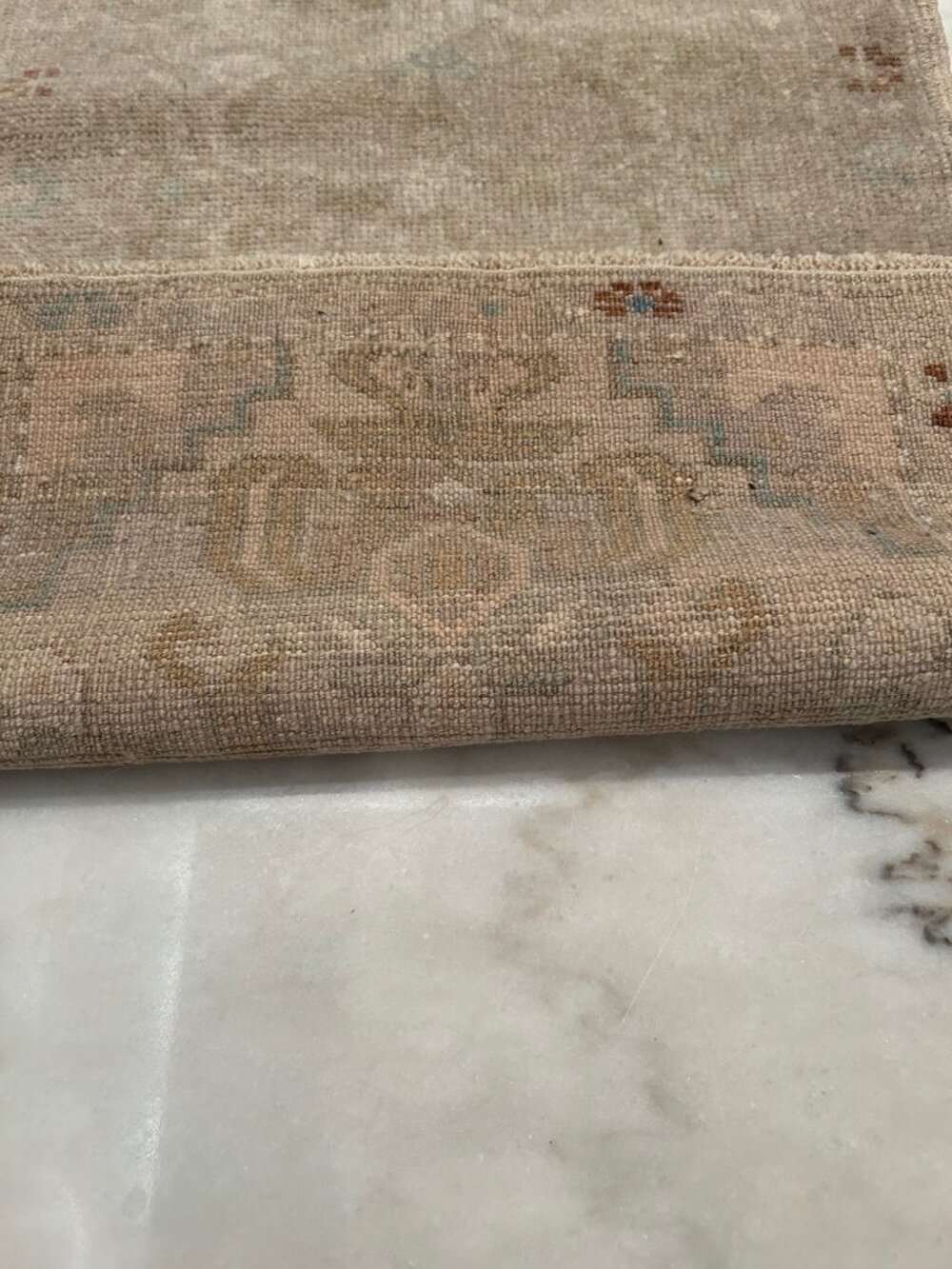 Small Hand Knotted Turkish Rug - Picture 2 of 3
